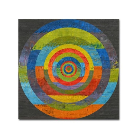 Michelle Calkins 'Full Circle' Canvas Art,14x14